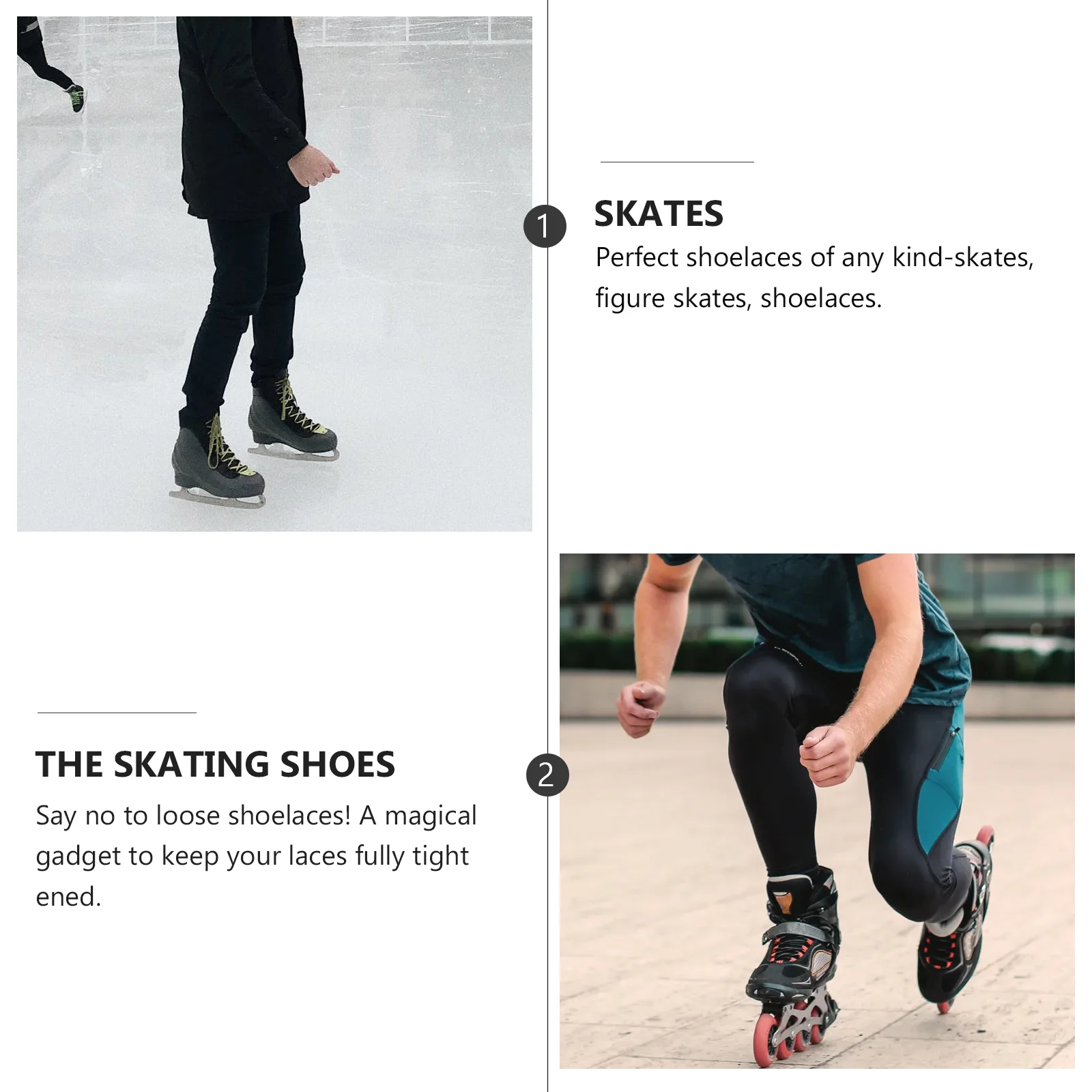 Obcisłe buty naprężacz koronki buty do łyżwiarstwa napinacz składany ściągacz do łyżwiarstwa sznurówki hokejowe z przedłużonym haczykiem