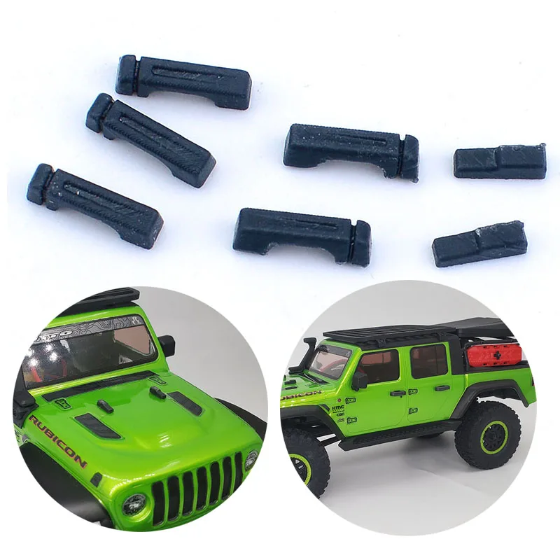 SCX24 GLADIATOR AXI00005 V2 3D Printing Universal Door Handle Cover for 1/24 RC Crawler Car Axial JEEP 4WD ROCK CRAWLER