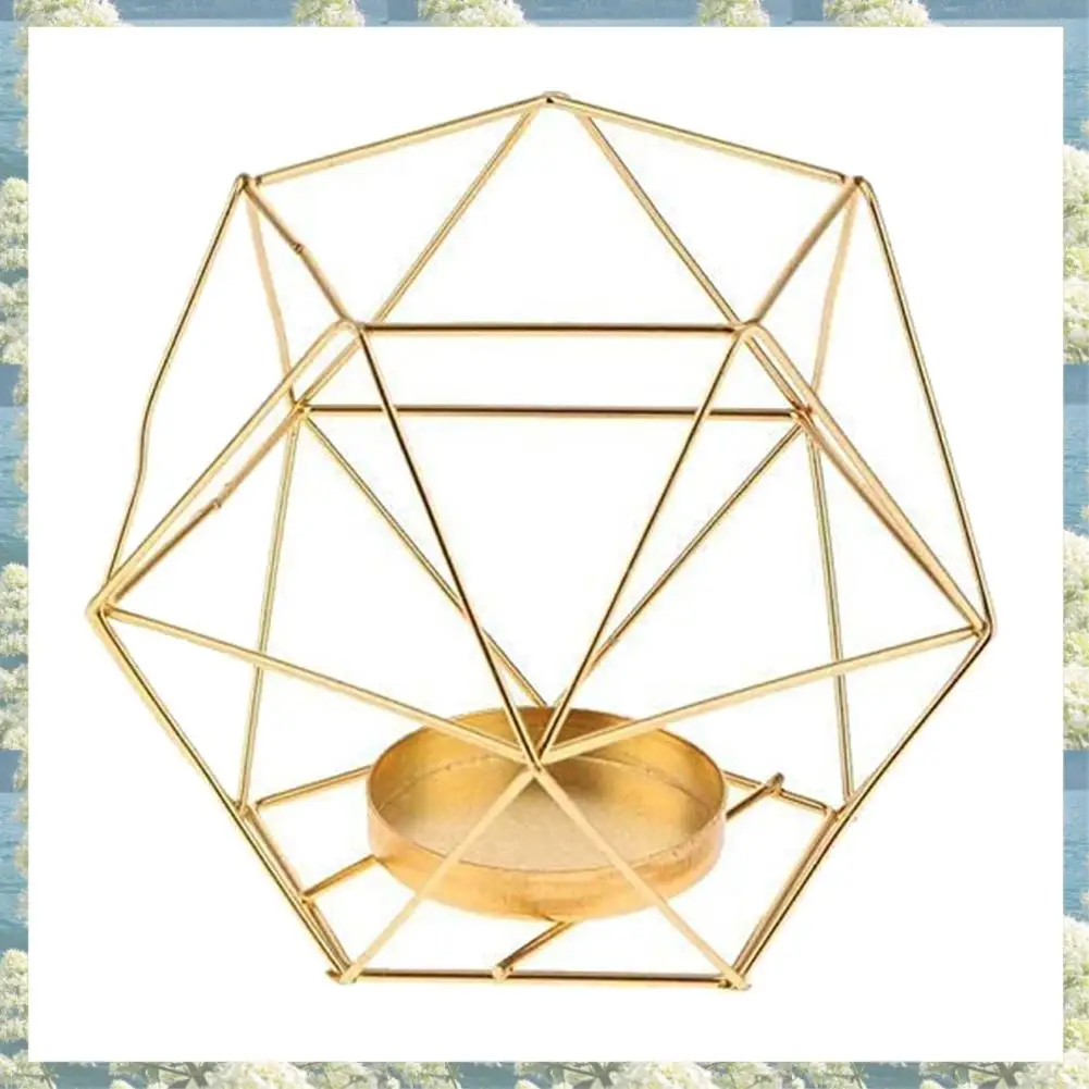 X17A 2025 NEW-12Pack حاملي الشموع ، ديكور المنزل حامل الشمعدان الزفاف المزاج حامل مصباح ديكور المنزل