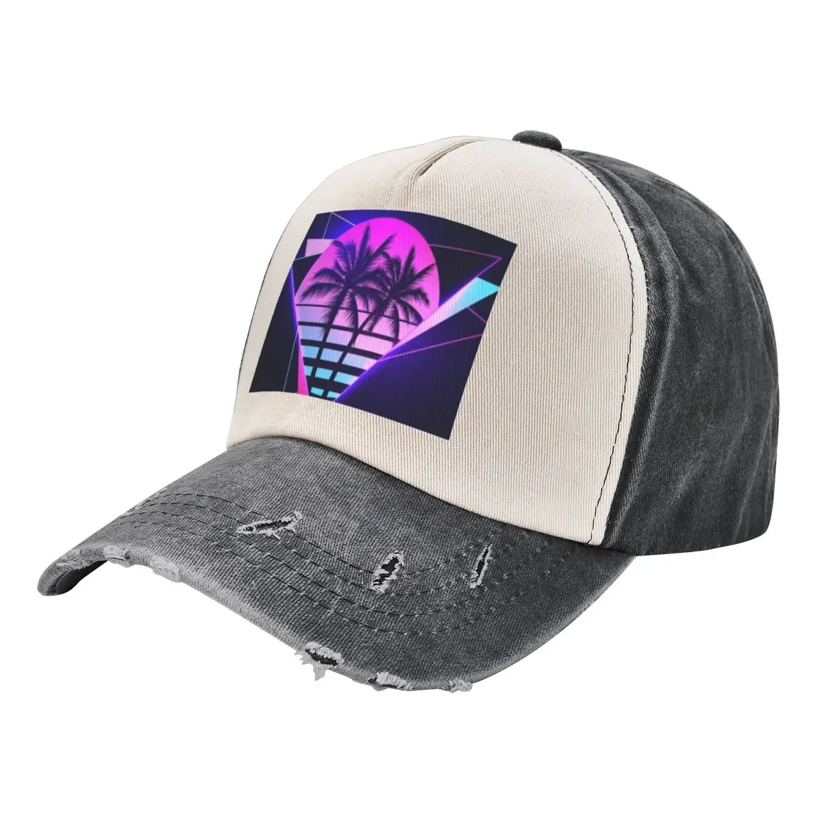 Retrowave T-Shirt Baseball Cap Luxury Hat Big Size Hat Bobble Hat Woman Men's