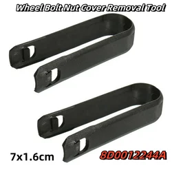 2Pcs Car Tire Repair Tools Wheel Bolt Nut Cap Covers Puller Remover Tool Tweezers #8D0012244A Manual Dismantling Tools