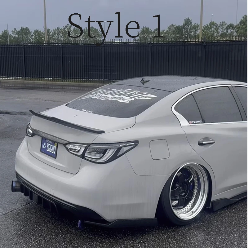 

Taillight Assembly For Infiniti Q50L Taillight 2018-2024 US/Euro Spec LED Rear Lamp Brake Reverse Back Light Turn Signal DRL