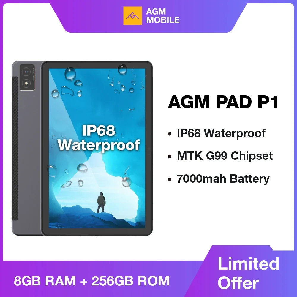 AGM PAD P1 Waterproof 10.36