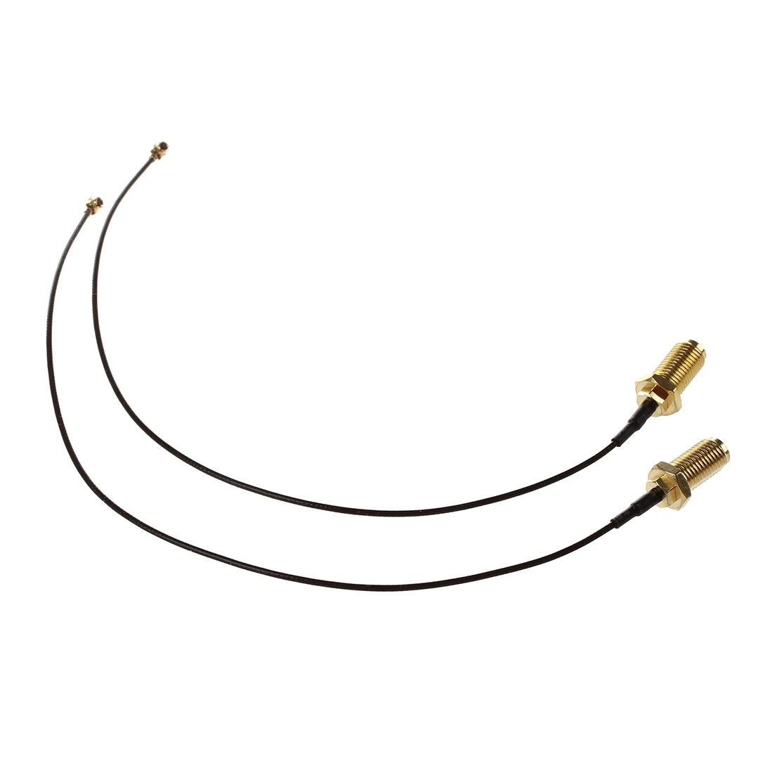 N09R 2 uds. Antenas WLAN Pigtail HIROSE u.fl SMA Box cable adaptador IPEX RSMA 20cm