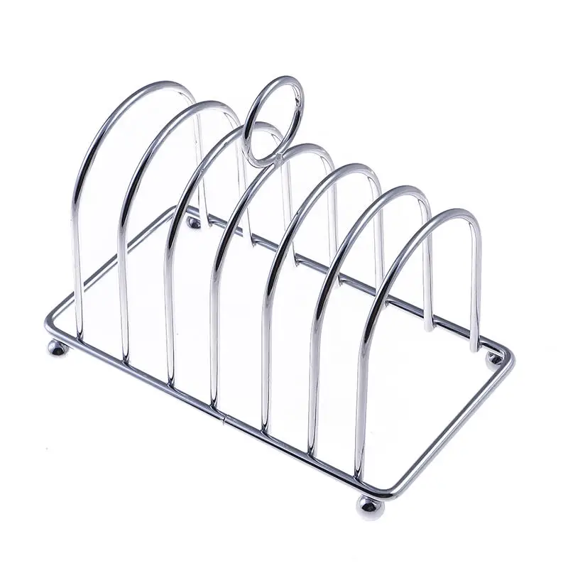 Stainless Steel Toast And Bread Rack Rectangle Food Display Tool For Air Fryer Accessories Food Tool Toast Rack For Kitchen