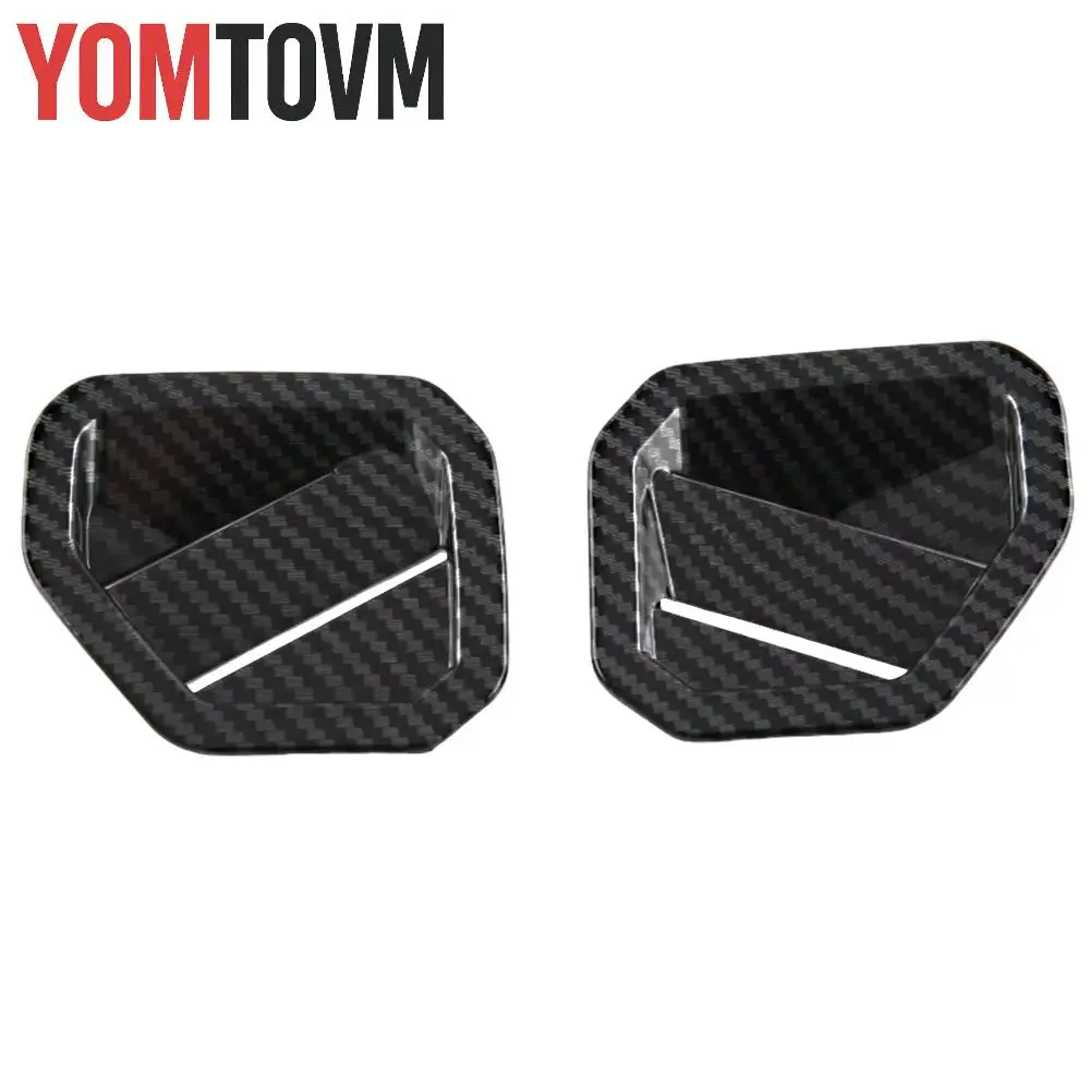 Interior Front Air Vent Outlet Cover Trims Fit for Toyota Tundra 2022-2023
