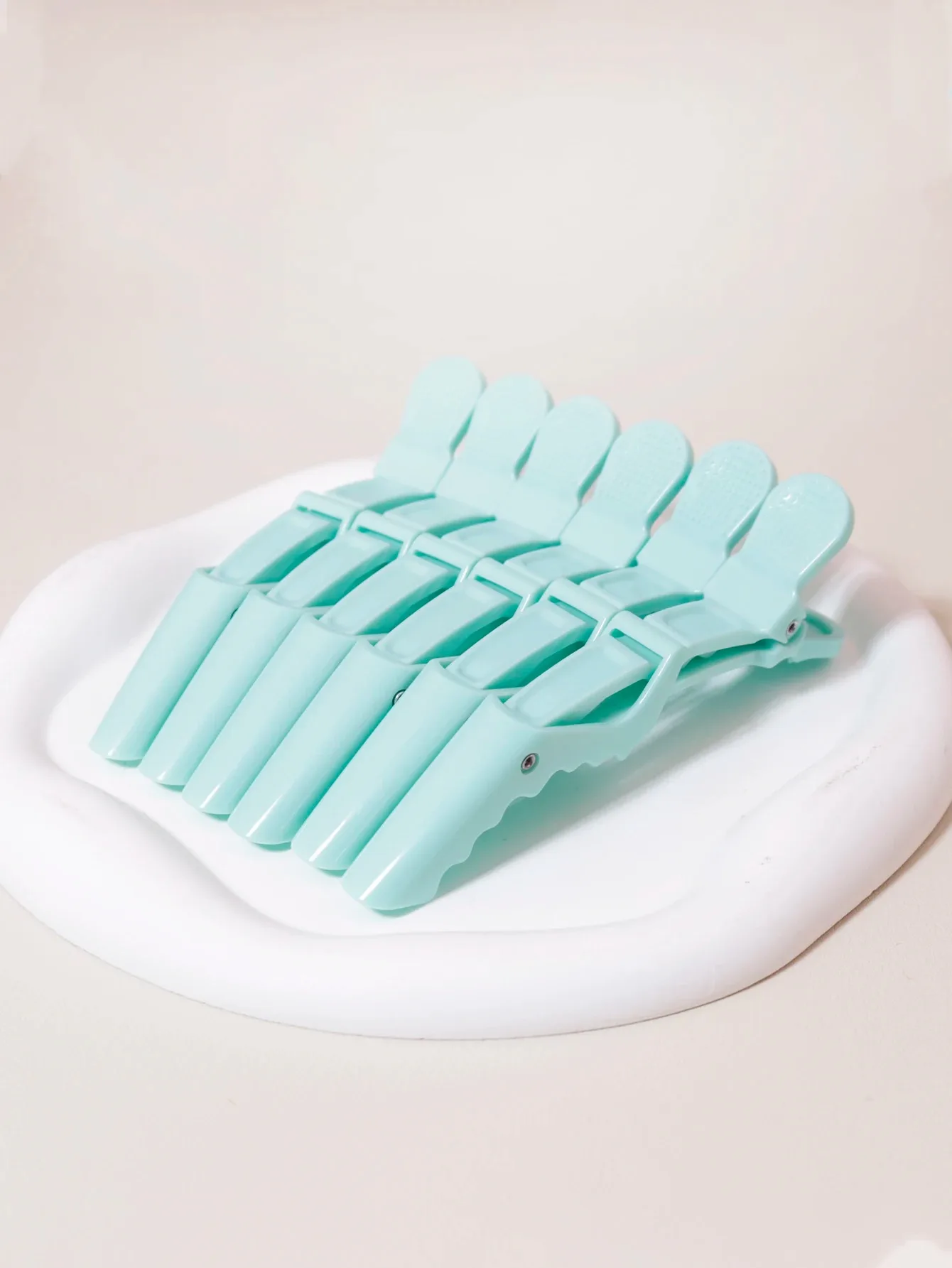 6Pcs Alligator Hair Clips for Professional Salon Use