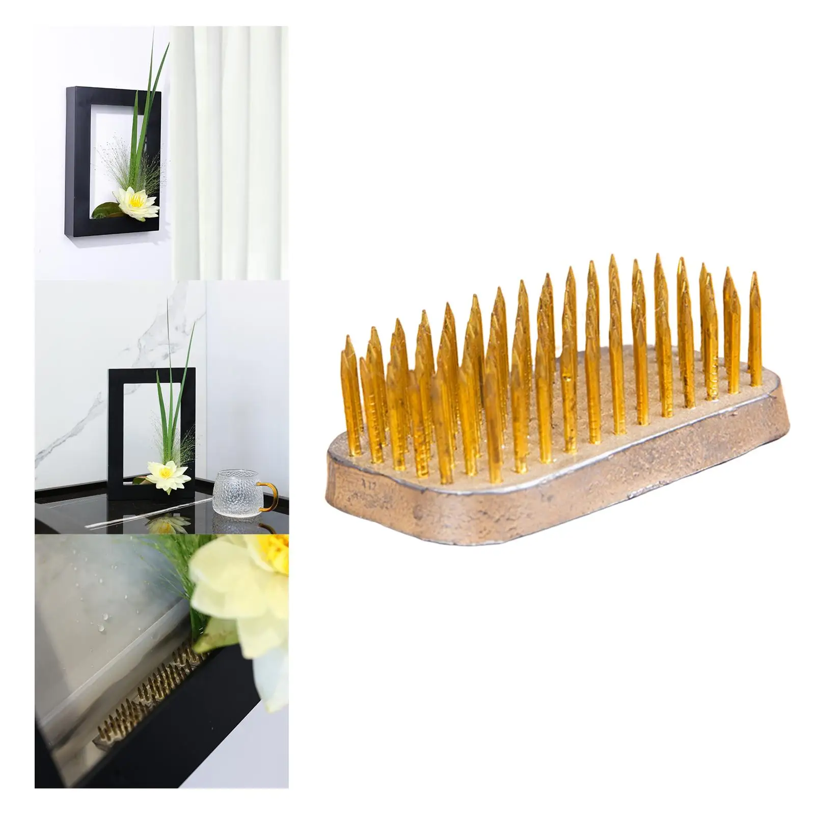 Herramienta de Fijación Kenzan para Arreglos Florales Ikebana, para Decoración de Escritorio en Eventos y Fiestas