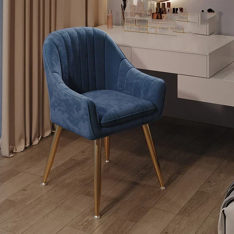 

Throne Lazy Dining Chairs Restaurant Party Mid Century Luxury Dining Chairs Lazy Designer Dressing Sillas Postmodern Furniture