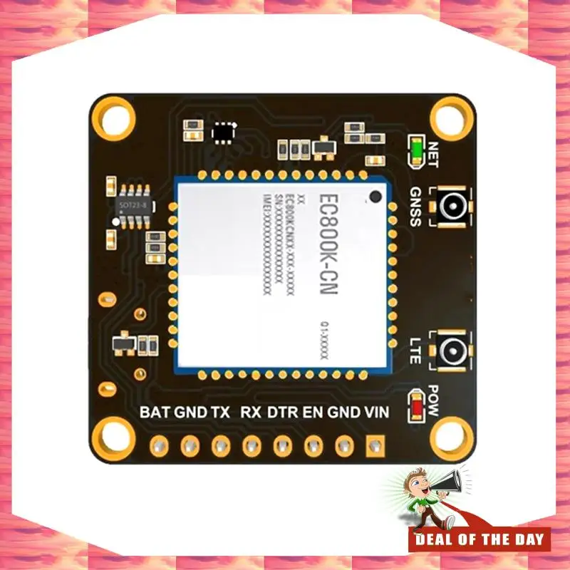 24-Hour Delivery Iot 4G Full Netcom CAT1 EC800K-CN Core Board Communication Network DTU Payment Module Development Board