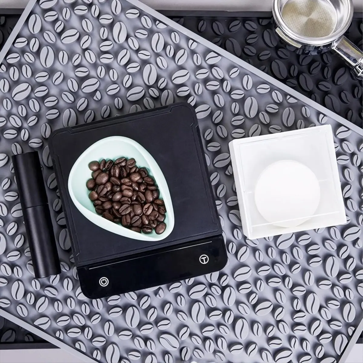 New Coffee Machine Mat for Countertops,Waterproof Dish Drying Mat for Kitchen, Bars, Restaurant, 18X12in Thick Coffee Mat