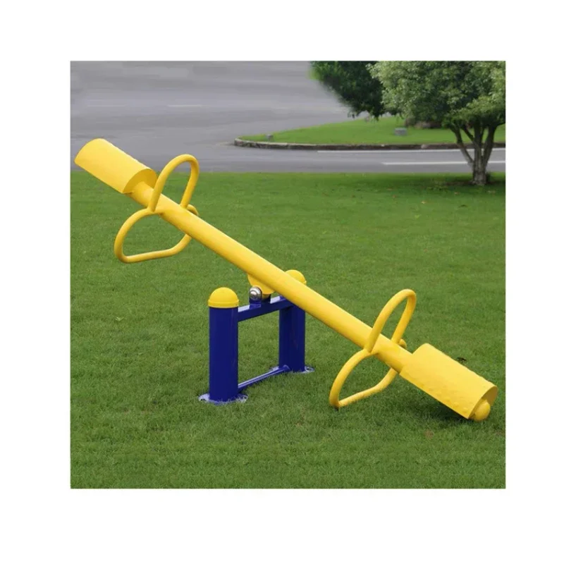 Factory Price Durable Outdoor Playground Metal Seesaw Adult Play Equipment For Leisure And Entertainment