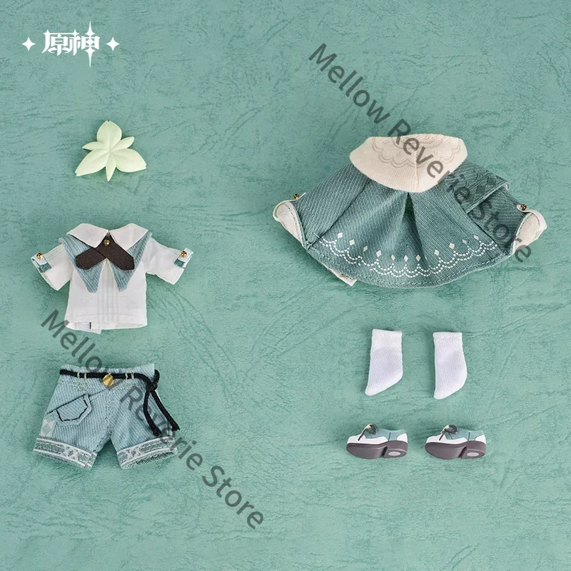 Genshin Impact Venti Garage Kits Friend Gift Goods Ambitus Colleagues Cosplay Tab Seri Movability Maumet Moppet Clothing Set