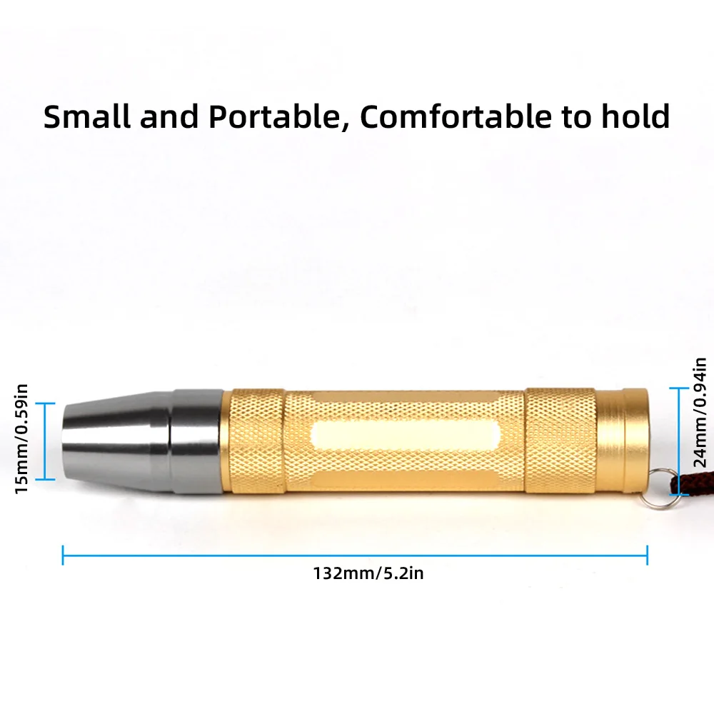 Портативная мини-УФ-вспышка, ярсветильник светильник, ювелирный нефритовый фонарь, супер яркий фонарик, Ультрафиолетовый детектор