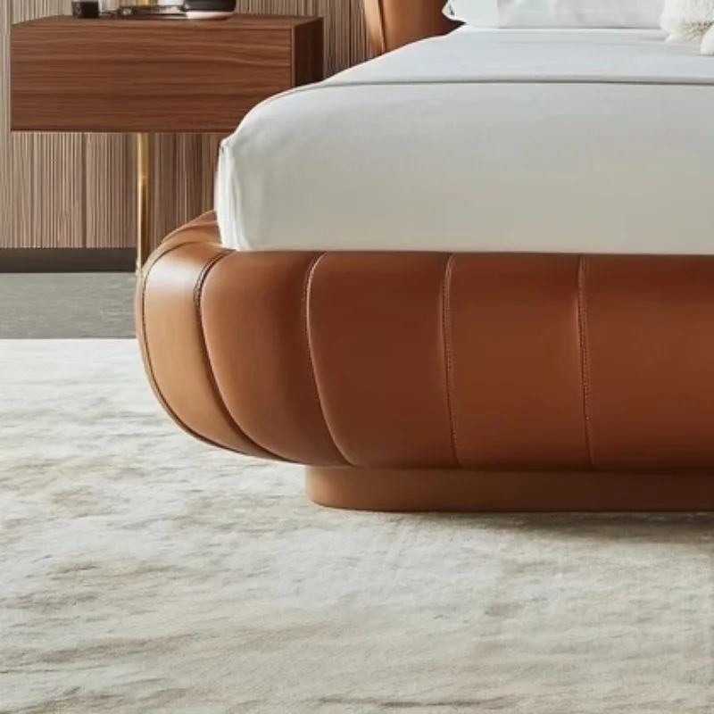 إطار سرير على شكل لوح أمامي كوين ممتاز، تصميم أنيق ومتين، تجربة غرفة النوم المحسنة، ديكور المنزل Camas De Dormitorio
