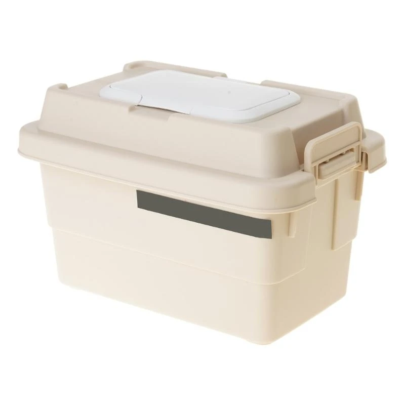 

652F Outdoor Camping Storage Box Tissue Box Holder Desktop Napkin Paper Container Portable Seasoning Bottle Gifts