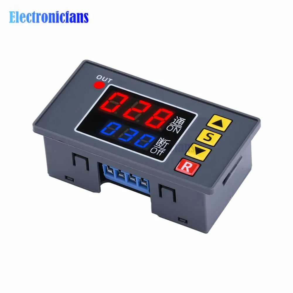 10A AC 110V 220V 12V Zeitrelais-Modul – Programmierbare Zeitverzögerung für Beleuchtung, Wasserpumpen und Motoren – Detail 24