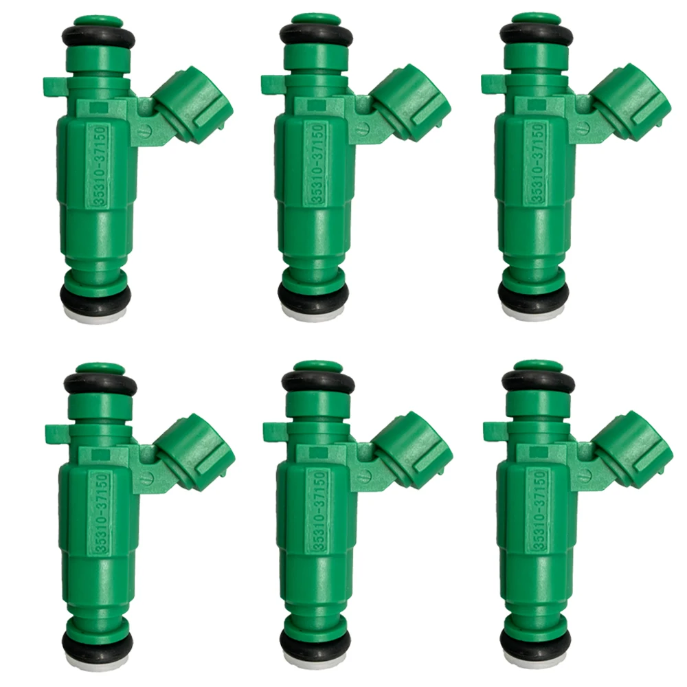 

6pcs 35310-37150 35310 37150 Engine Fuel Injector Nozzle For Hyundai Accent Tiburon Santa Fe Sonata Kia Rio Rio5 FJ660 842-12255