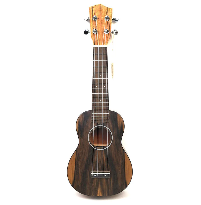 

Hooqu 21-Inch Walnut Wood Ukulele Small Four-String Guitar
