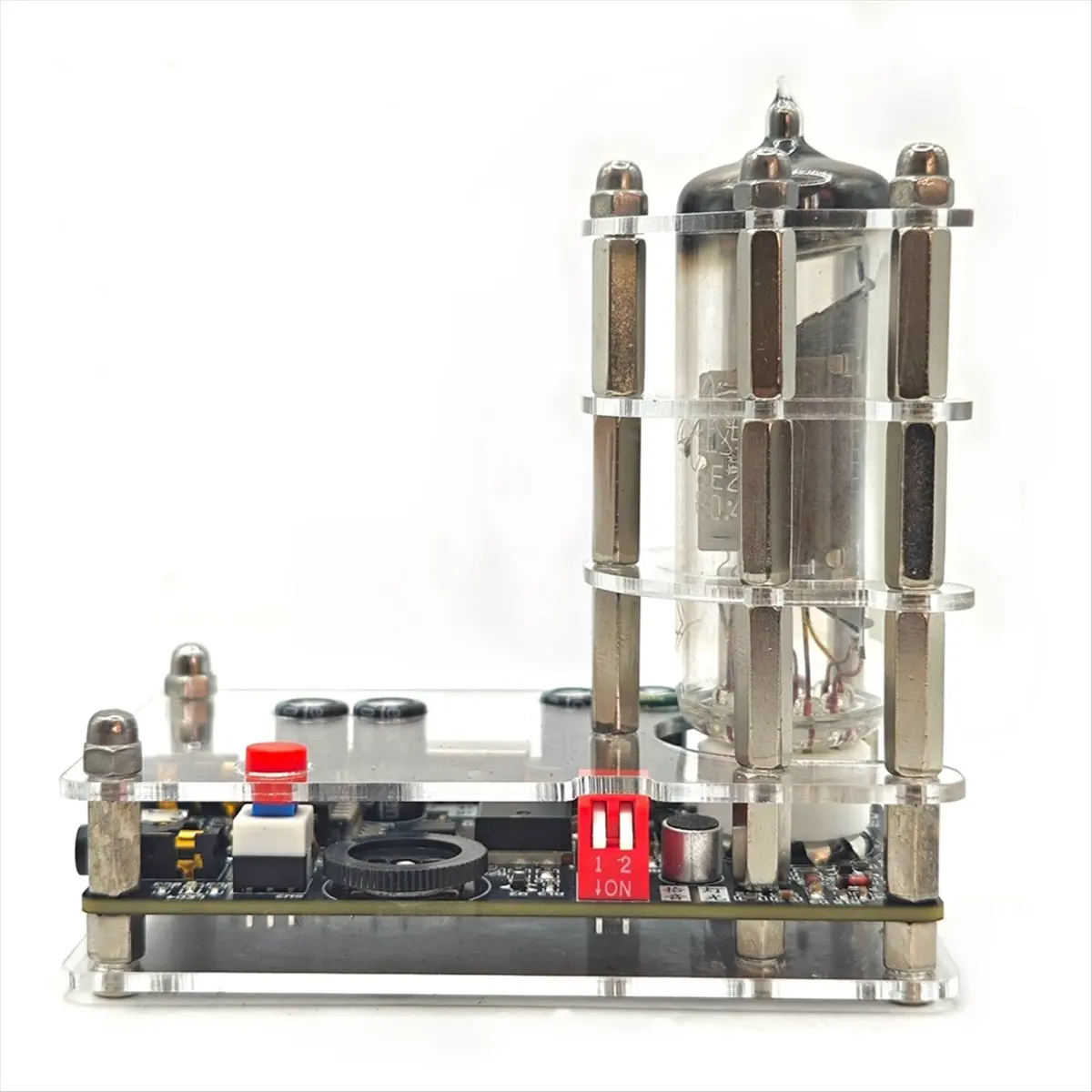 【dt56】new-usb-5v-music-spectrum-light-6e2-cat's-eye-tube-driver-board-audio-spectrum-vu-level-indicator
