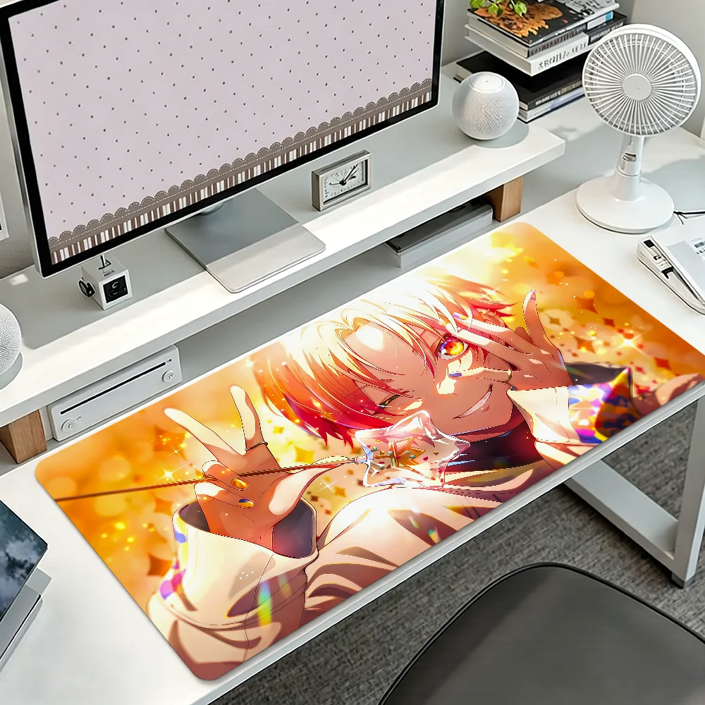 Singer T-Tenma T-Tsukasa Mouse Pad Large Non-slip Lockedge Desktop Computer Desk Mat Keyboard MousePad Office Gamer Student Gift