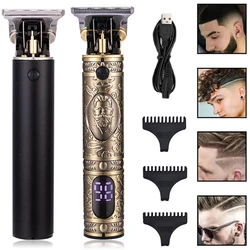 T9 Cordless Electric Hairber Shaver Hair Trimer elettrodomestici viaggi Barber rasoi macchina da barba per uomo Trimmer Man