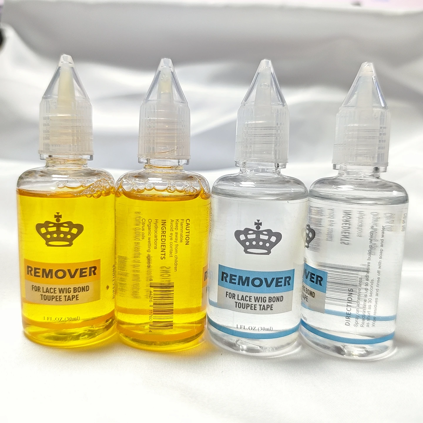 

Wig Glue Remover - 30ml x 2 Bottles Tape In Hair Extensions Remover | Solvent For Adhesive Residue | Lace Front Wig Glue Remover