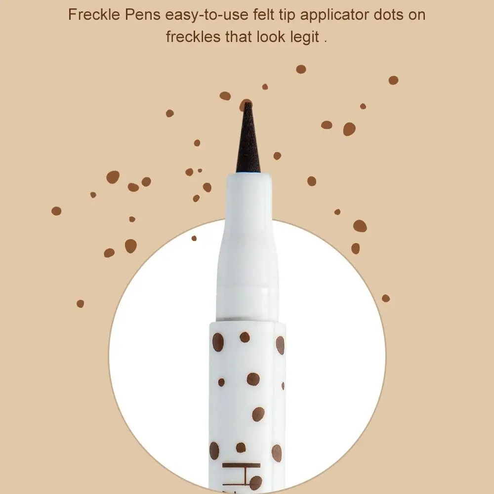 Impermeável duradouro Falso Freckles Lápis, Neutro Dot Spot Pen, Face Maquiagem Ferramenta para Mulheres