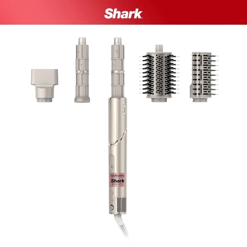 

Shark FlexStyle Air Styling Drying System Powerful Hair Dryer Multi-Styler with Auto-Wrap Curlers Paddle Oval Brush HD430