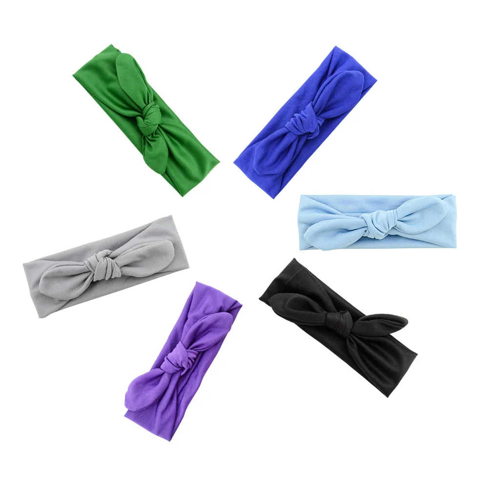 

6 Pcs Headband Rabbit Ear Strap Headbands for Hair Accessories Hairbands Bows