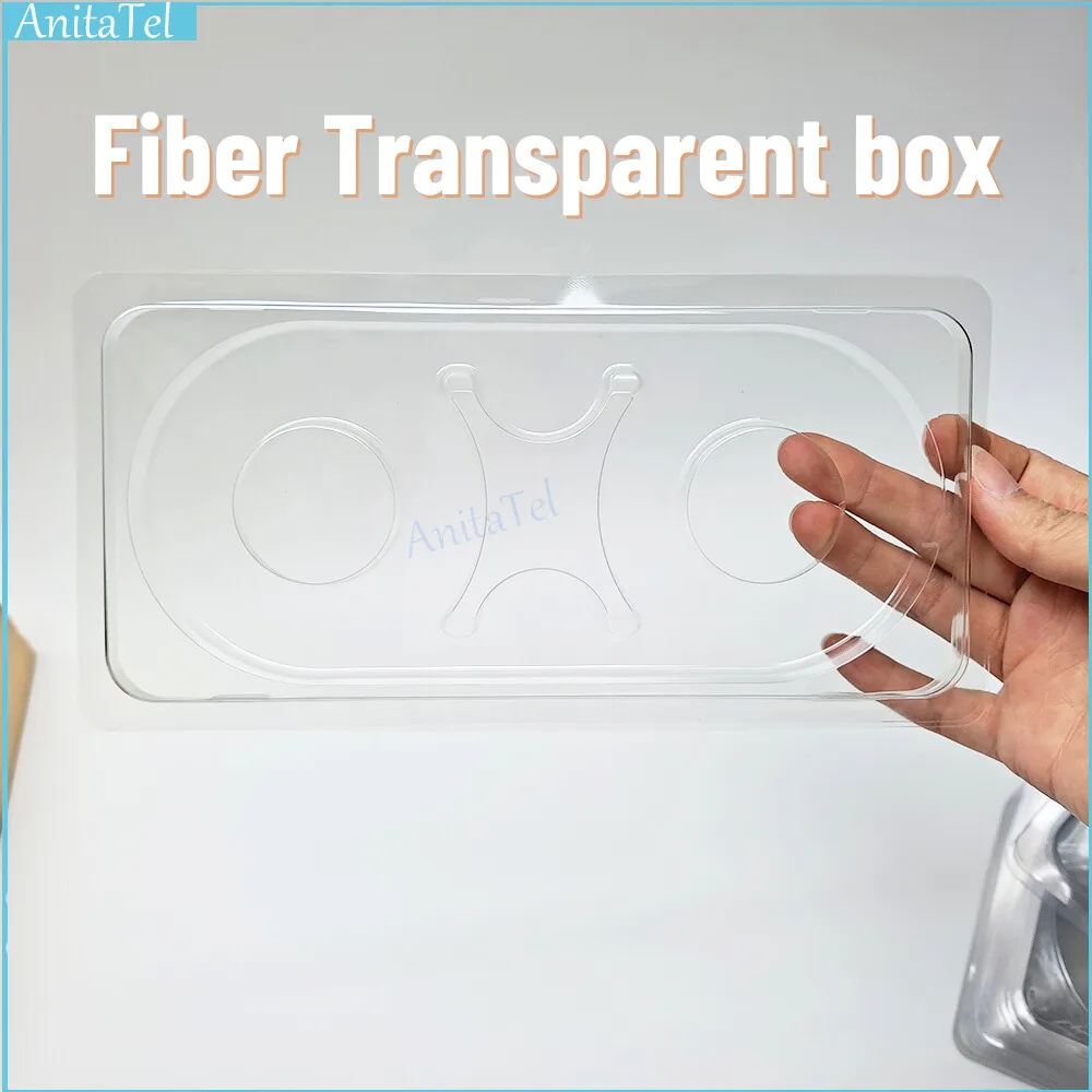 

Optical Fiber Transparent Box, Applied To PLC FBT Splitter, A Box Can Be Loaded With Many Splitters