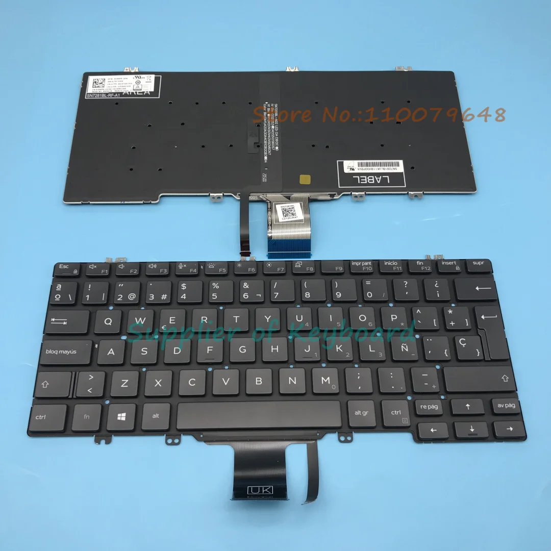 

Для ASUS TUF 3 Gaming F15 FA507 FA507R FX507 FX507ZC FX517 FX517Z FX707 FX707Z FA707 UK/французская/португальская клавиатура с подсветкой, белая