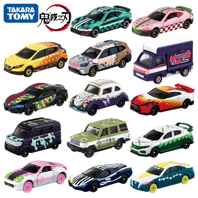 

Tomica Cars Toys For Boys Holiday Gifts TOMY Domeka Alloy Car Model Ghost Destroyer Blade TOMICA Stove Door Tanjiro You Bean Boy
