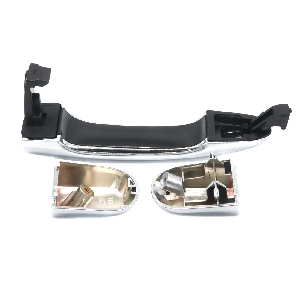 Car Right Front Rear Chrome Exterior Outside Door Handle Cap 82651-2P010 for Kia Sorento 2011 2012 2013 2014 2015 82651-1U010