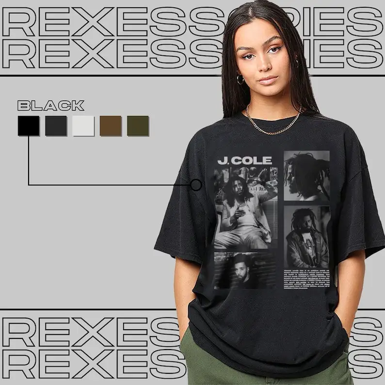 Vintage J Cole T-Shirt, Halloween Gift for Women and Men