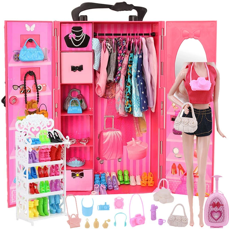 Barbie doll clothes wardrobe online