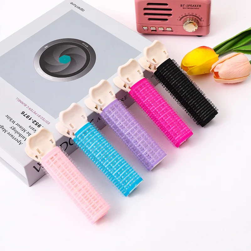 

1/5/10/15Pcs Hairdressing Home Use DIY Magic Self-Adhesive Bangs Hair Root Tails Rollers Fluffy Styling Roll Hair Curler Tool
