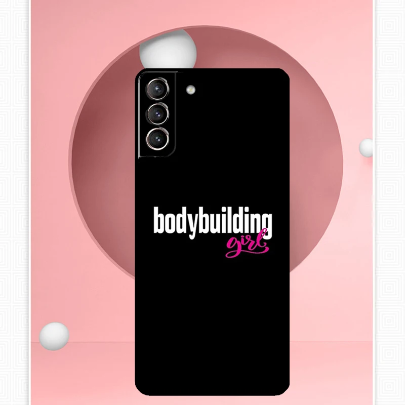 Fitness Girl Gym Case For Samsung Galaxy S24 S23 Ultra S22 S20 FE S21 FE Note 10 20 S8 S9 S10 Plus Cover