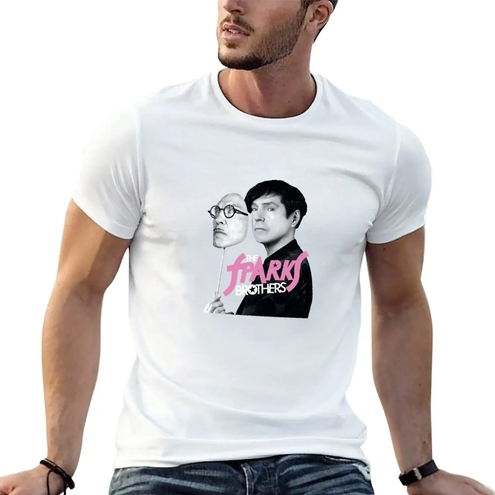 New Sparks Brothers T-Shirt plus sizes baggy shirts anime stuff men t shirt
