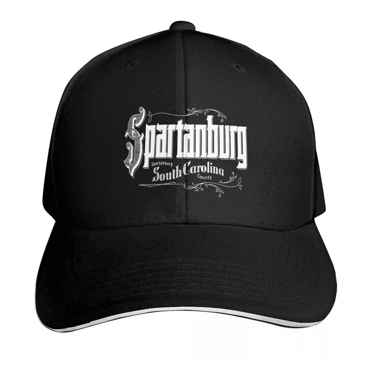 

Vintage Spartanburg, SC Baseball Cap tactical cap Hip Hop sun caps Military Cap Man Mens Women's
