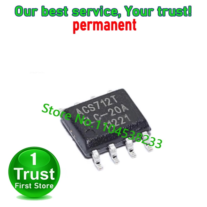 ACS712ELCTR-05B-T/ACS712ELCTR-20A-T/ACS712ELCTR-30A 10PCS/LOT   Trust First   in stock