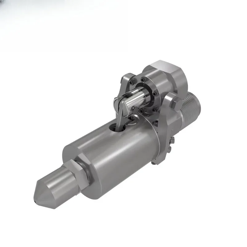 High Efficiency Pneumatic Piston Cut-off Nozzle for Plastic Injection Molding Machine
