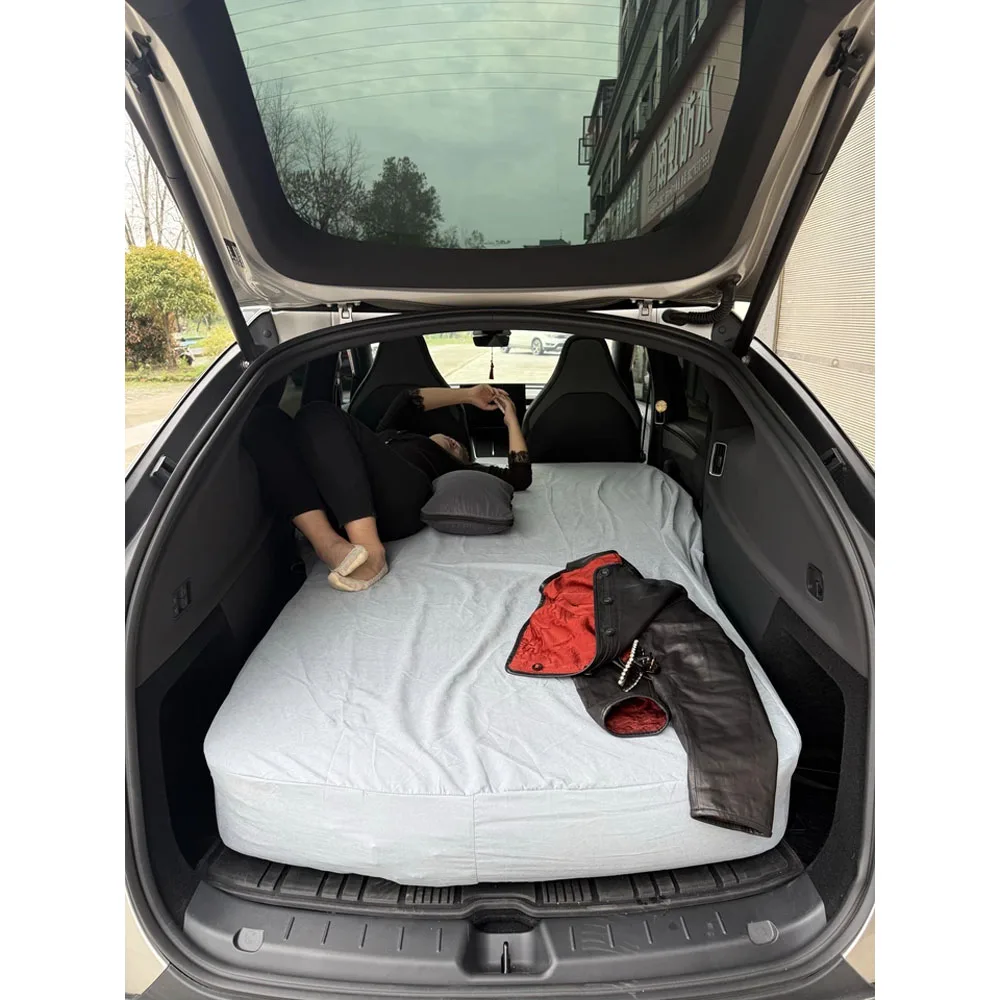 For Tesla Model YL Y L 2026 Car Camping Mattress Premium Memory Foam, Portable Foldable Bed for Road Trip & Outdoor