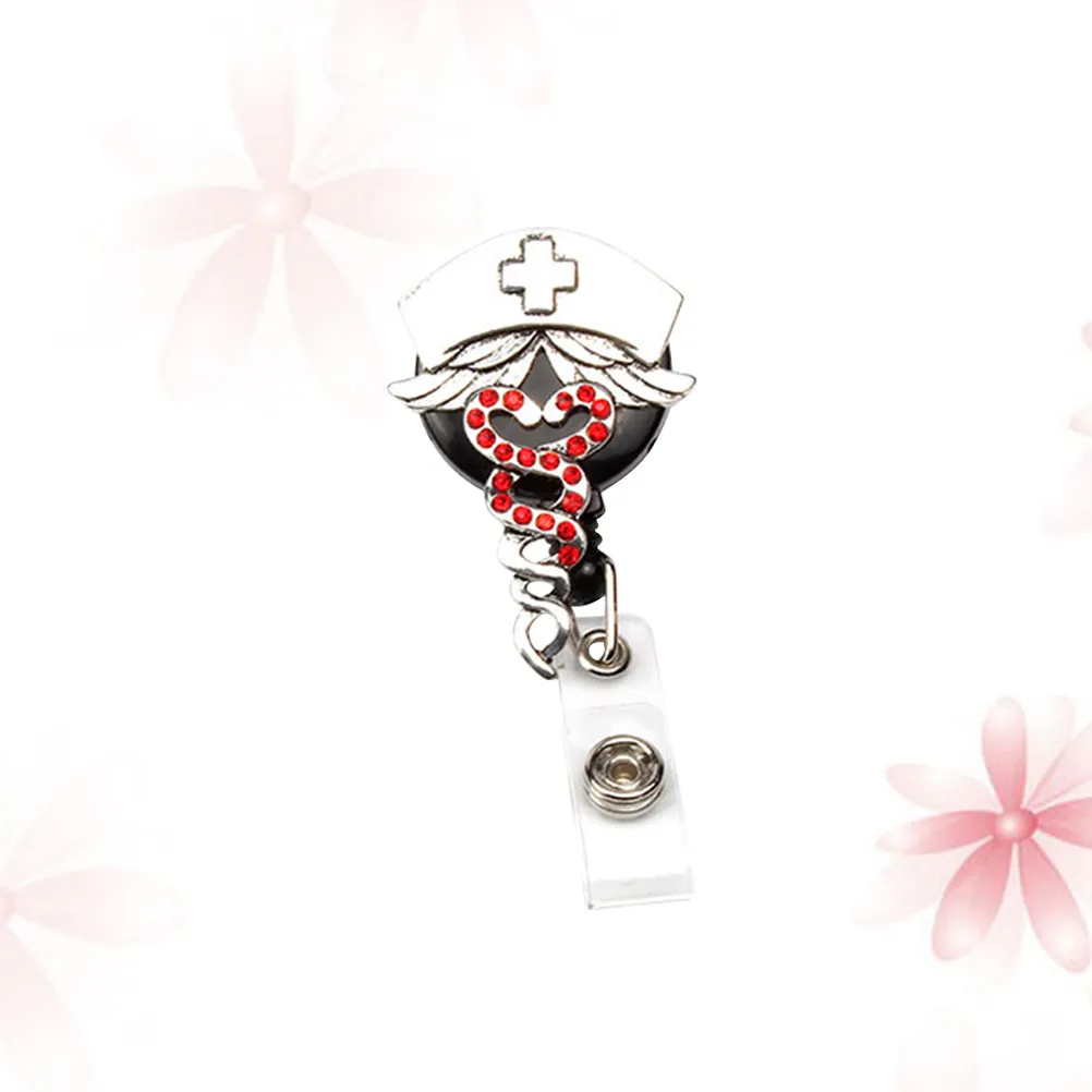 

Выдвижной держатель для бейджа с вращающимся зажимом и элегантным дизайном для офисных работников, студентов, рабочих на производстве, бизнеса