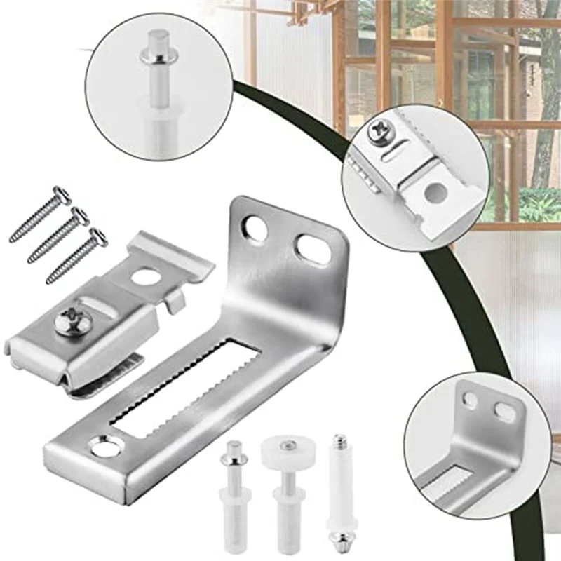 GOOD-22Pcs 옷장 도어 하드웨어, 1인치 ~ 1-3/8인치 및 최대 50파운드 도어 이중 접이식 도어 하드웨어 수리 키트