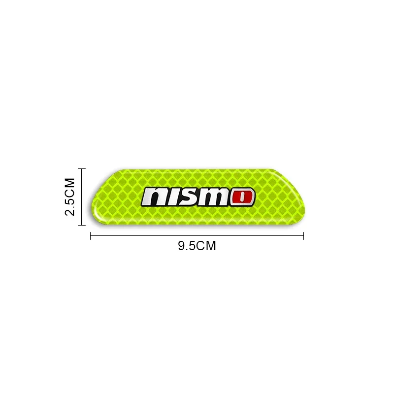 Car Door Reflective Sticker Night Light Warning Decal for Nissan Nismo Tiida Teana GTR Versa Almera X-Trail Xterra Accessories