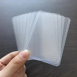 10pcs/Lot B8 Card Sleeves 58x89mm Compact Hard Kpop Holder For Postcards Films Game Cards Photocard Protector