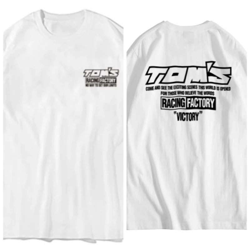2026 Sommer JDM Racing Culture Kurzarm TRD Event Department Atmungsaktives Modisches Lässiges Hochwertiges Rundhals-T-Shirt mit Aufdruck – Detail 3