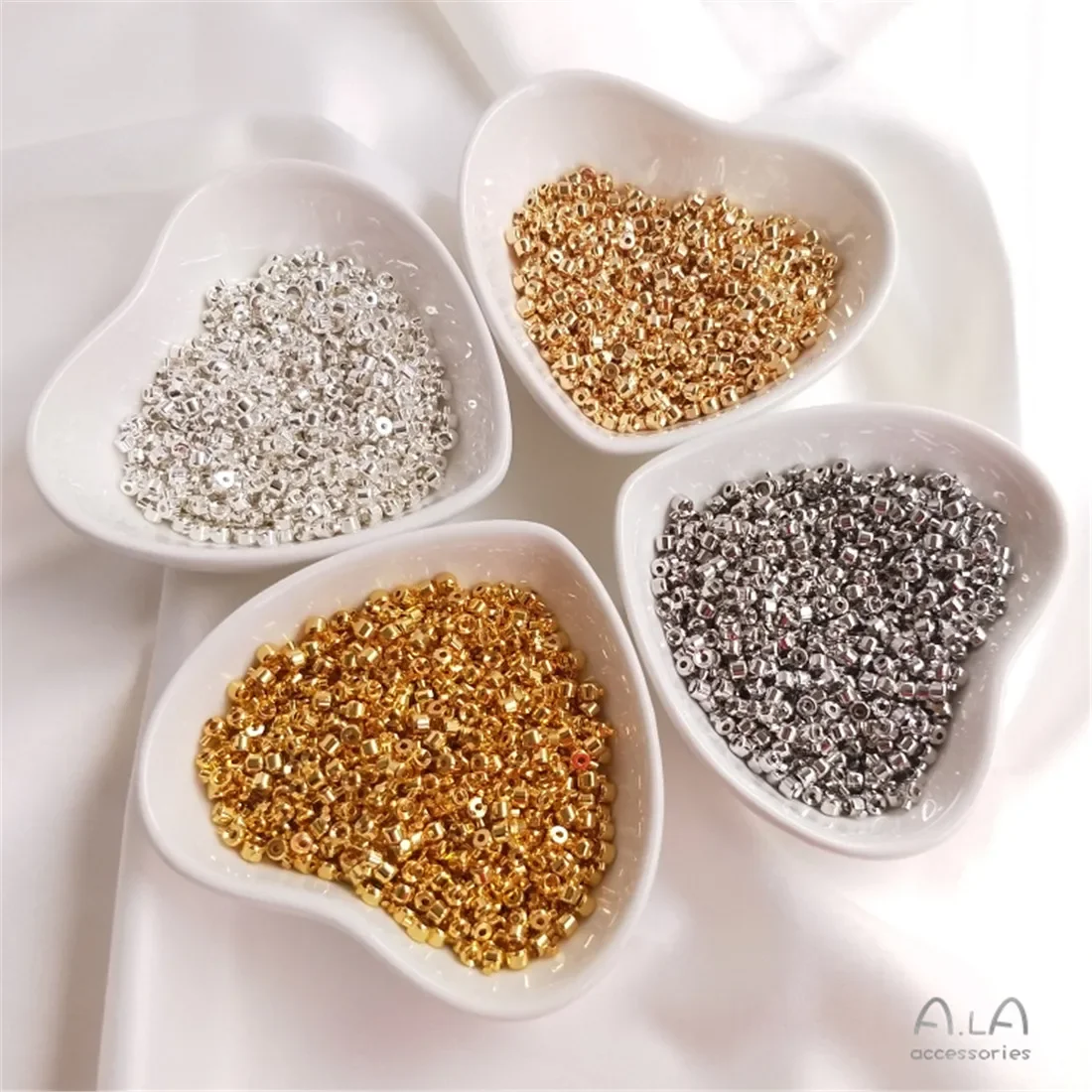 Пряжка из 14-каратного золота, браслет ручной работы «сделай сам», зажим для хвоста, стальной трос, зажим для позиционирования лески, пряжка C025