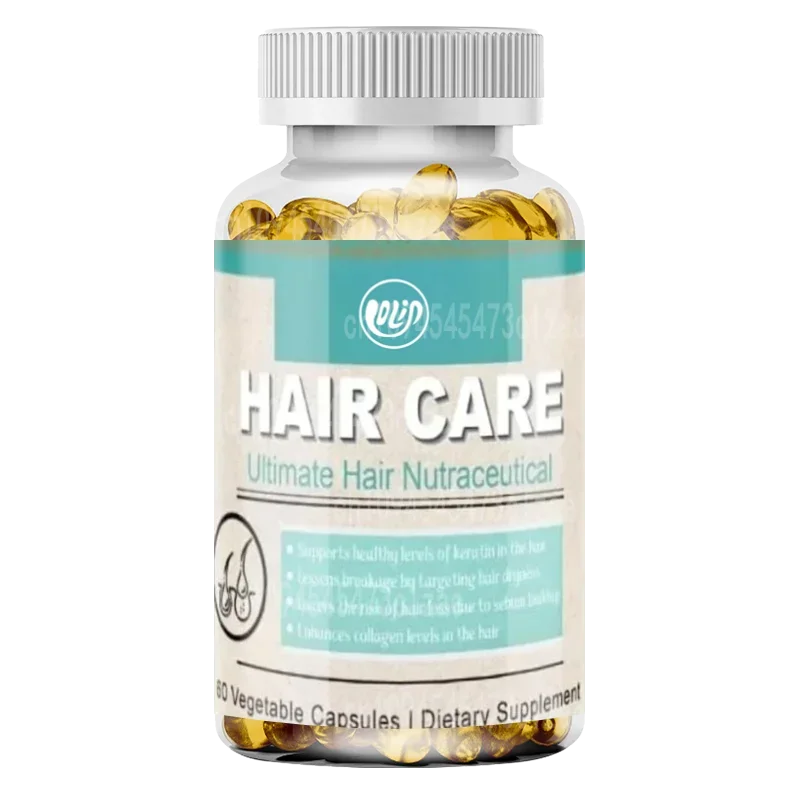 

Коллагеновый пептид, Биотин, Кератин, Гиалуроновая кислота, Пильная пальма, Витаминная добавка для роста волос - 60 капсул